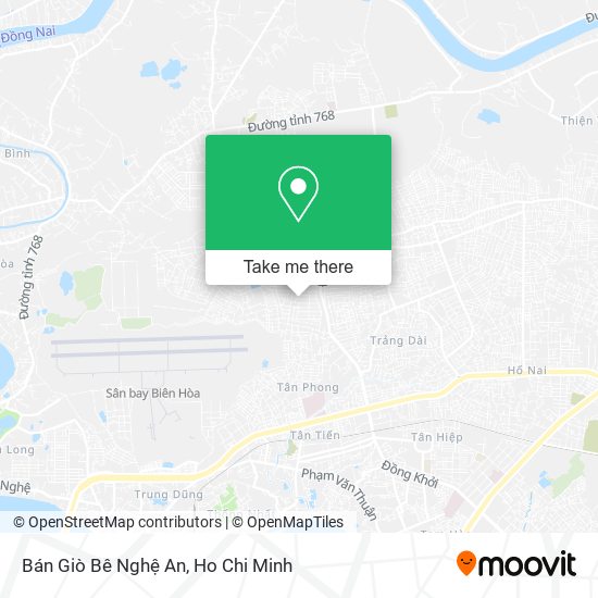 Bán Giò Bê Nghệ An map