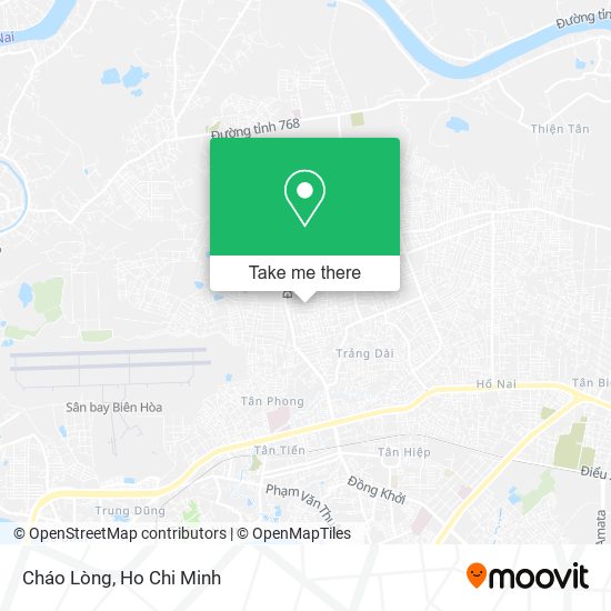 Cháo Lòng map