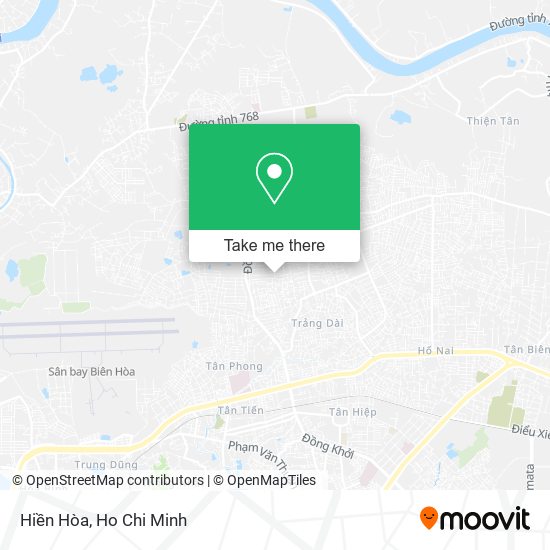 Hiền Hòa map