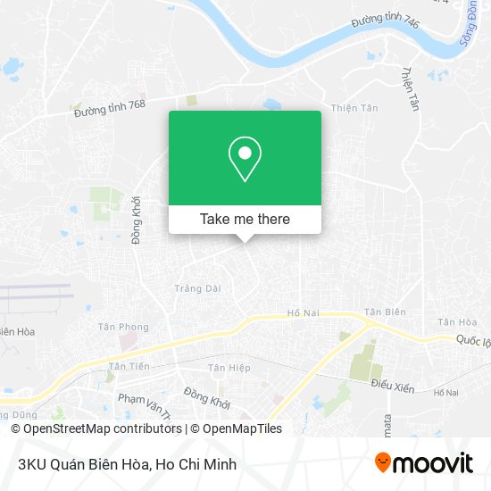 3KU Quán Biên Hòa map