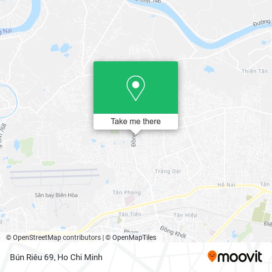 Bún Riêu 69 map