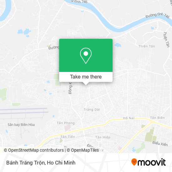 Bánh Tráng Trộn map