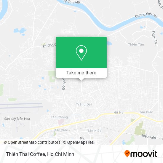 Thiên Thai Coffee map