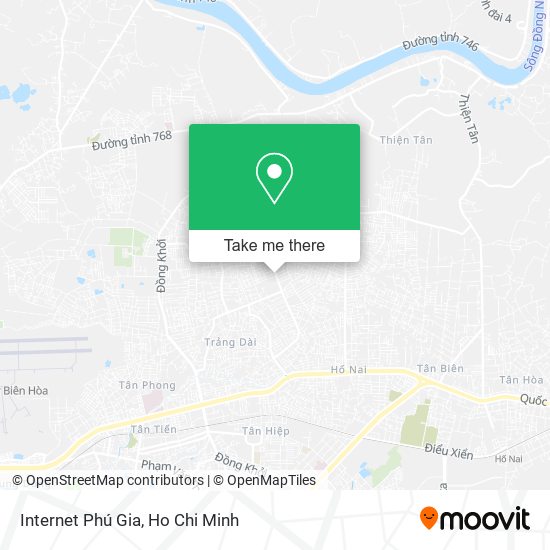 Internet Phú Gia map