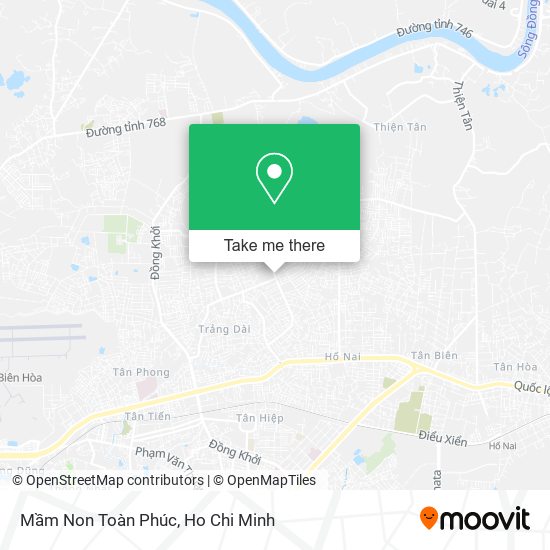 Mầm Non Toàn Phúc map