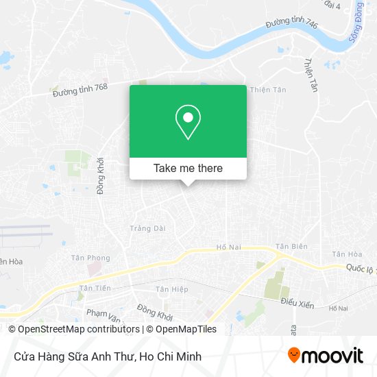Cửa Hàng Sữa Anh Thư map