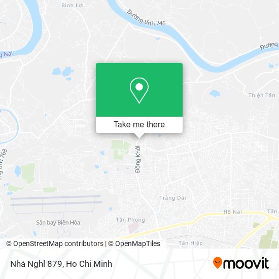 Nhà Nghỉ 879 map