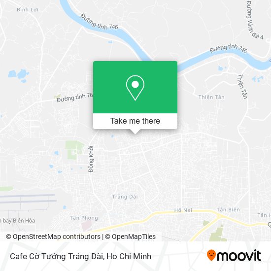 Cafe Cờ Tướng Trảng Dài map