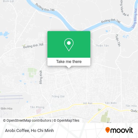 Arobi Coffee map