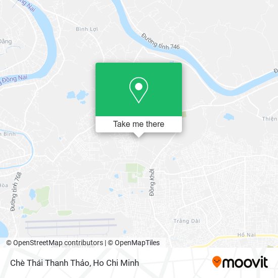 Chè Thái Thanh Thảo map