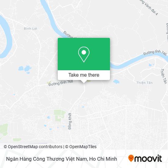 Ngân Hàng Công Thương Việt Nam map