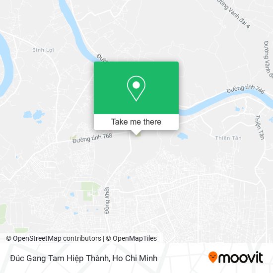 Đúc Gang Tam Hiệp Thành map