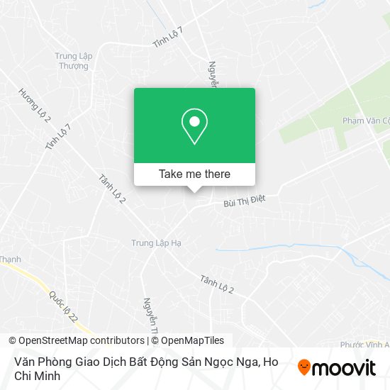 Văn Phòng Giao Dịch Bất Động Sản Ngọc Nga map