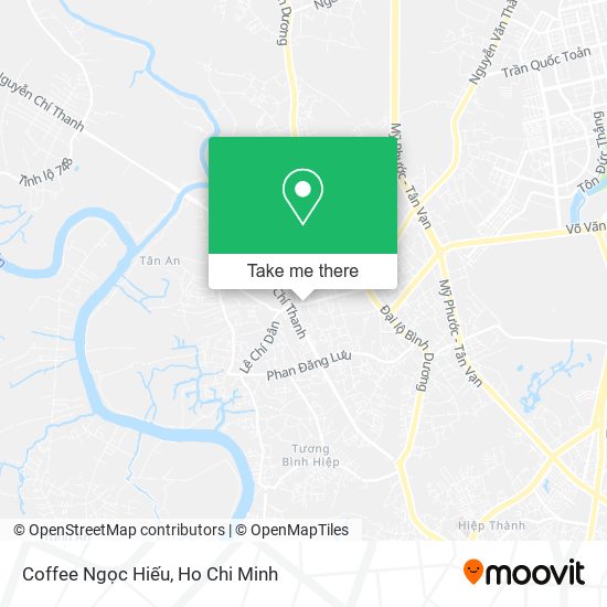 Coffee Ngọc Hiếu map