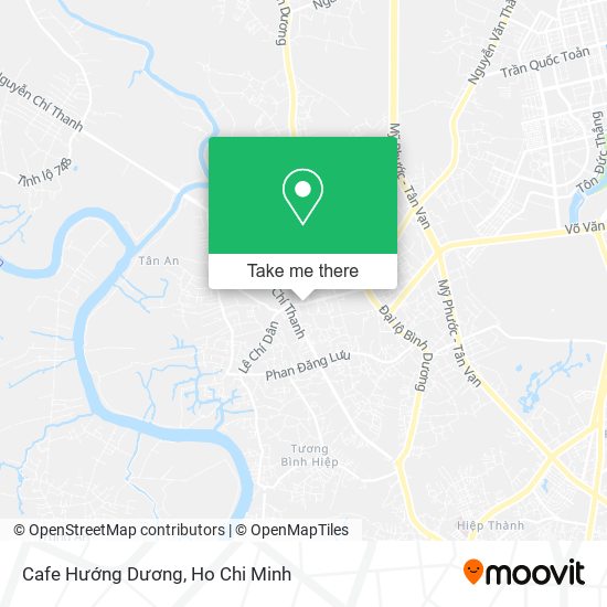 Cafe Hướng Dương map