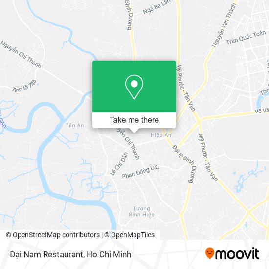 Đại Nam Restaurant map