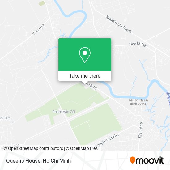 Queen's House map