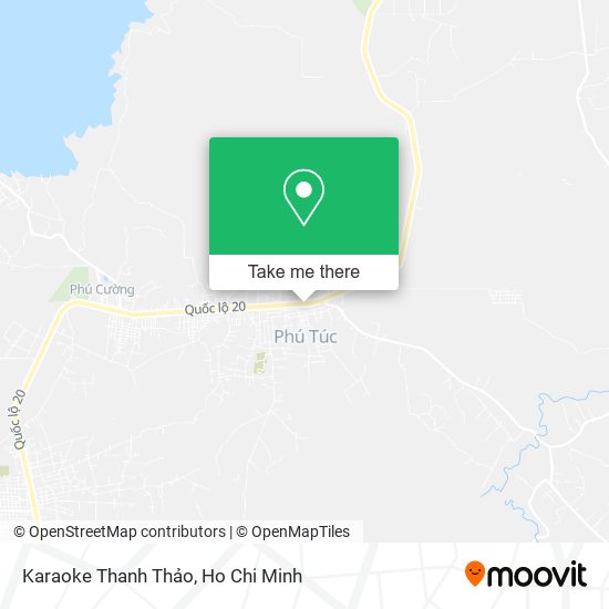 Karaoke Thanh Thảo map