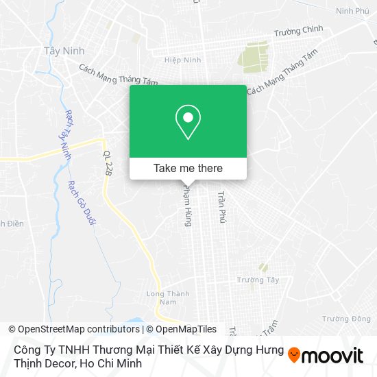 Công Ty TNHH Thương Mại Thiết Kế Xây Dựng Hưng Thịnh Decor map