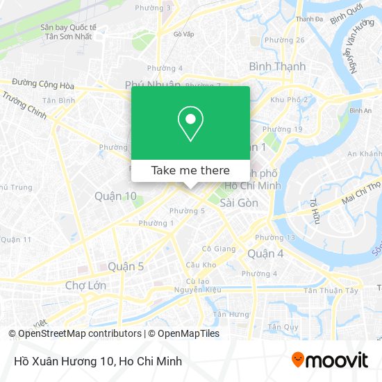 Hồ Xuân Hương 10 map