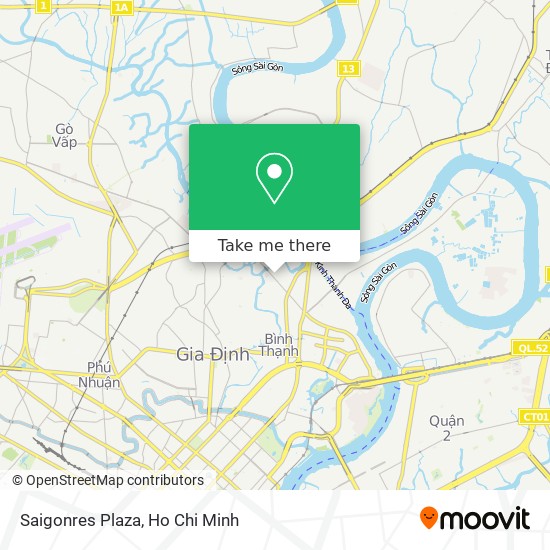 Saigonres Plaza map