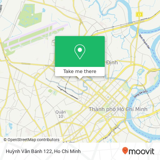 Huỳnh Văn Bánh 122 map