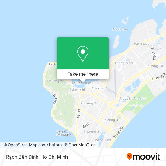 Rạch Bến Đình map