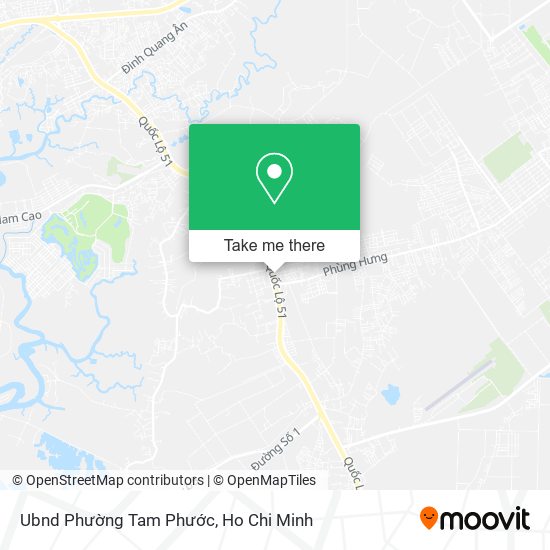Ubnd Phường Tam Phước map