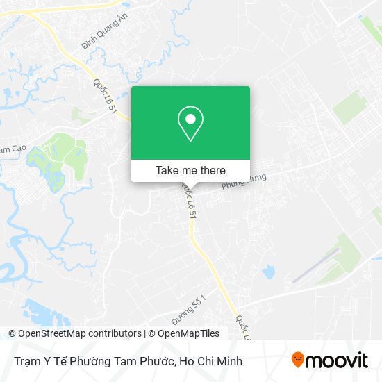 Trạm Y Tế Phường Tam Phước map
