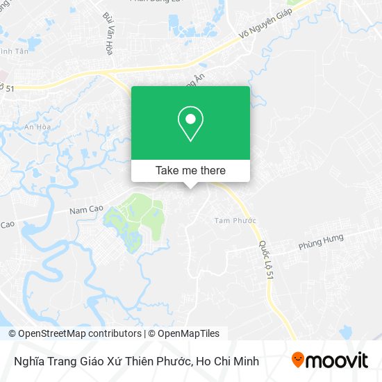 Nghĩa Trang Giáo Xứ Thiên Phước map