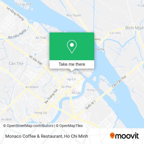 Monaco Coffee & Restaurant map