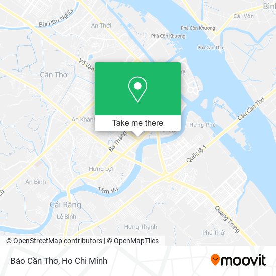 Báo Cần Thơ map