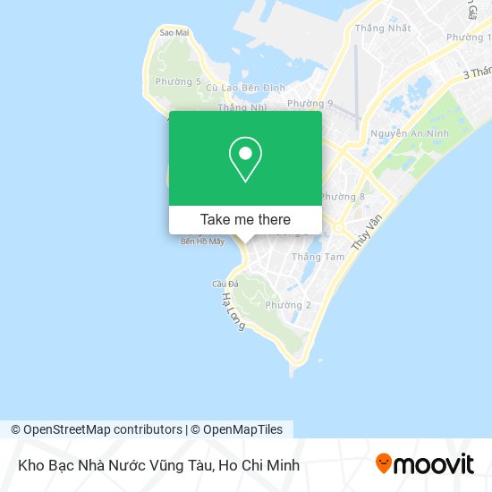 Kho Bạc Nhà Nước Vũng Tàu map