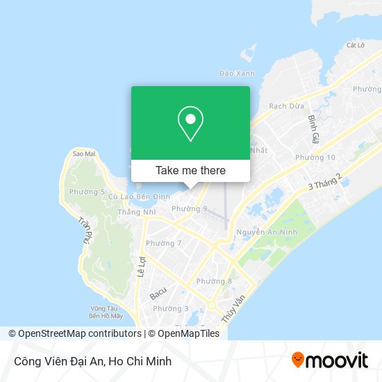 Công Viên Đại An map