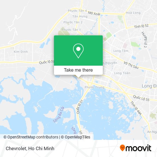 Chevrolet map