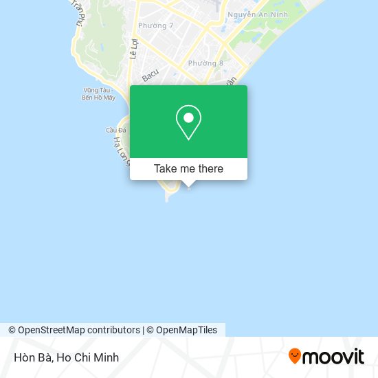 Hòn Bà map