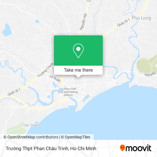 Trường Thpt Phan Châu Trinh map
