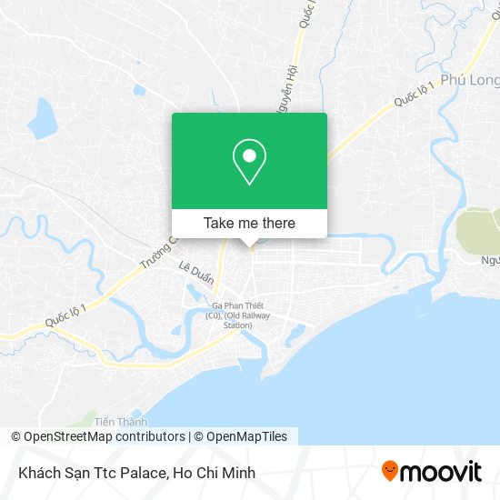 Khách Sạn Ttc Palace map