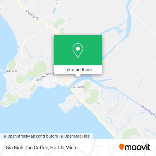 Gia Binh Dan Coffee map