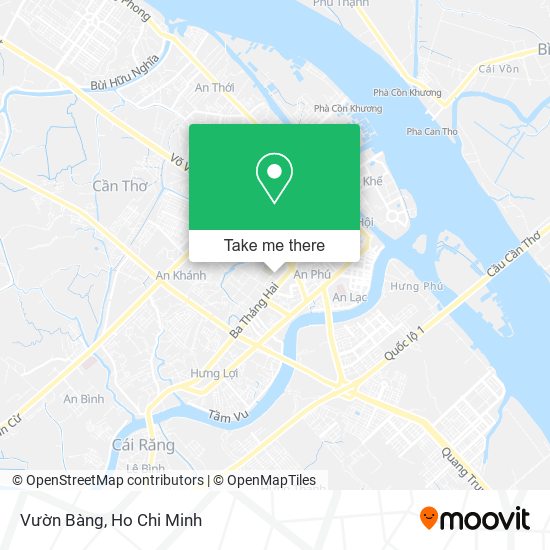 Vườn Bàng map