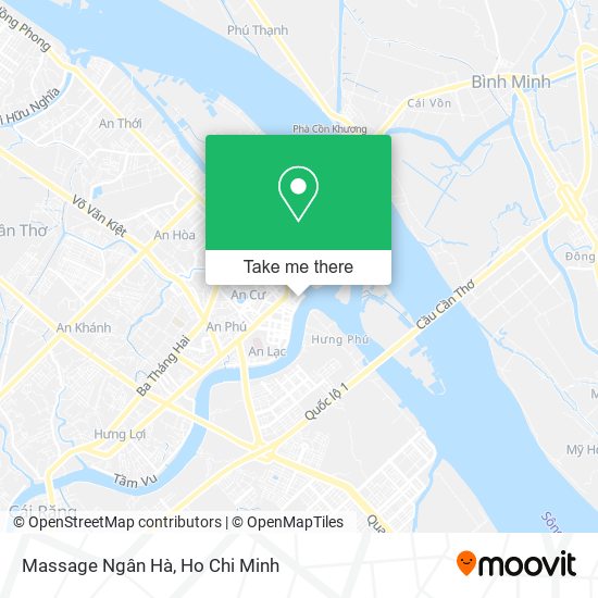 Massage Ngân Hà map
