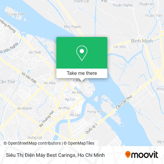 Siêu Thị Điện Máy Best Carings map