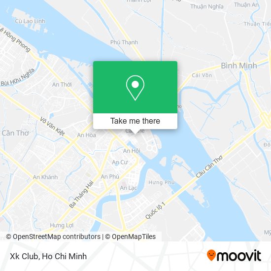 Xk Club map