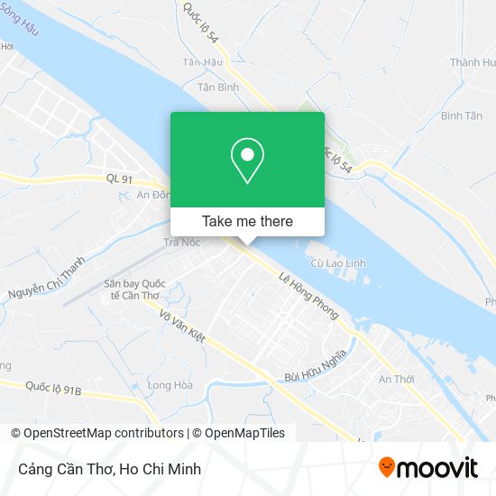 Cảng Cần Thơ map
