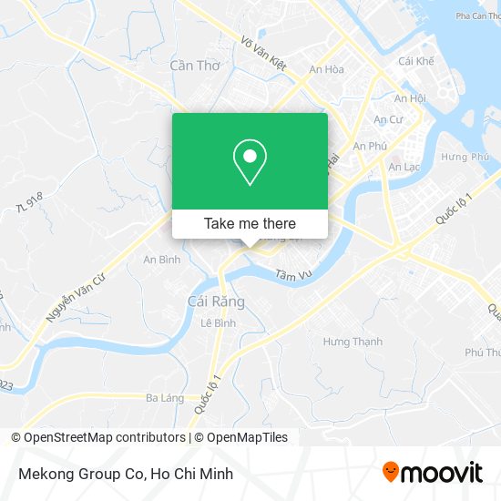 Mekong Group Co map