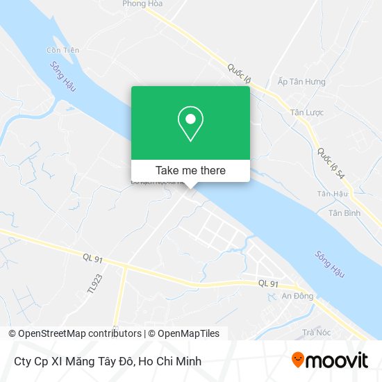 Cty Cp XI Măng Tây Đô map