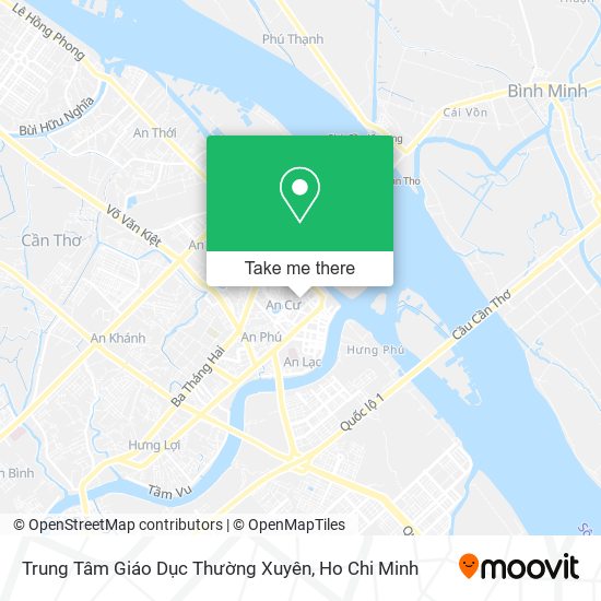 Trung Tâm Giáo Dục Thường Xuyên map