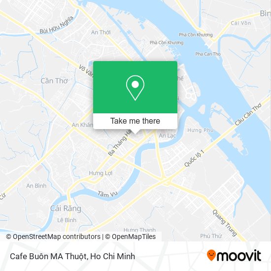 Cafe Buôn MA Thuột map