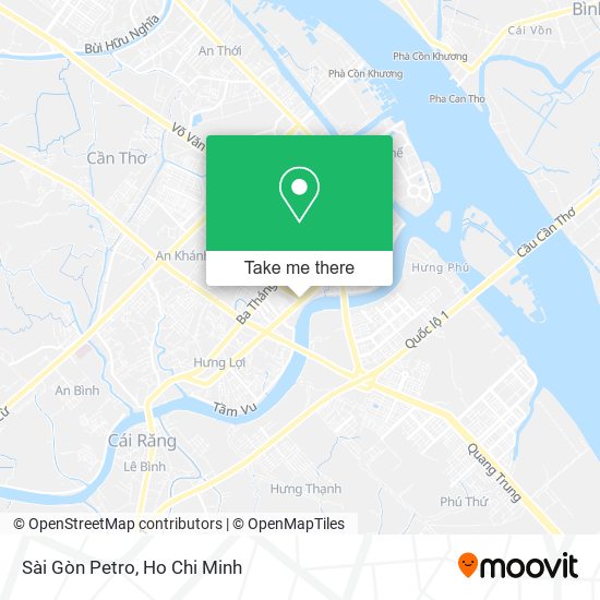 Sài Gòn Petro map