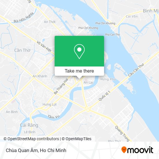 Chùa Quan Âm map